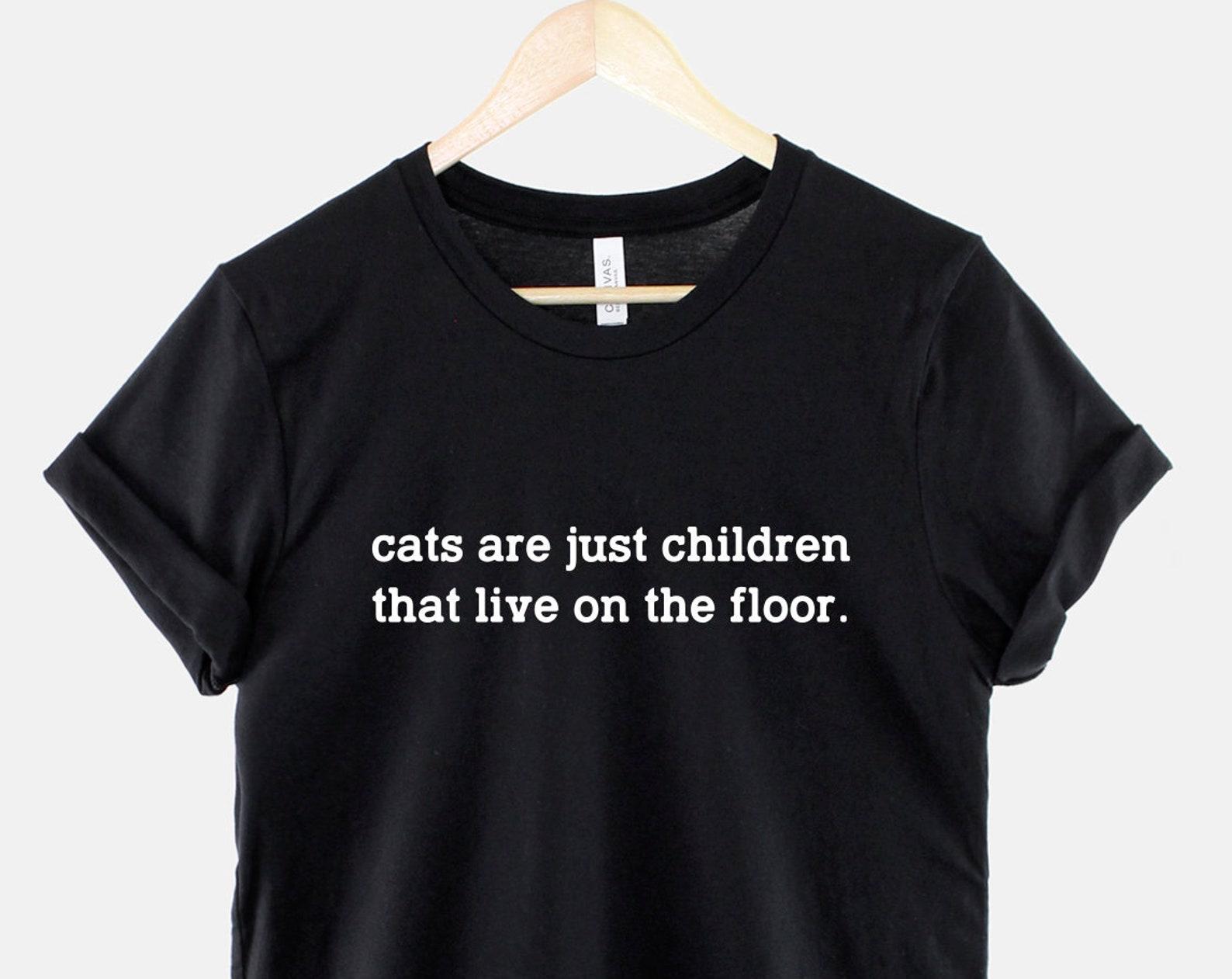 Cat Mum Shirt, Funny Cat Lover Gift, Cute Kitten Owner Graphic Tee M