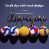Modern Geometric Volleyball Pillow With Plush Cover For Office And Dorm Room Decor