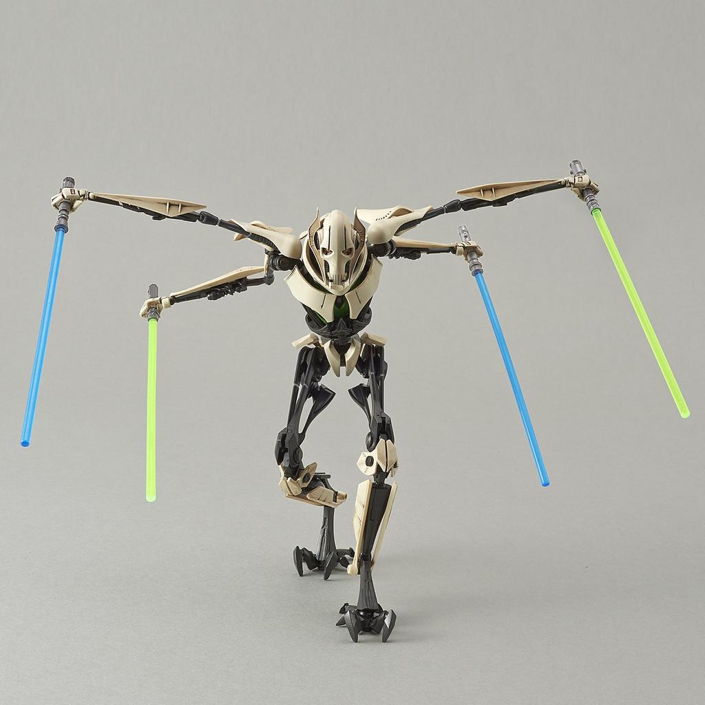 Star Wars General Grievous Scale Plastic Model 1/12 Pre-colored