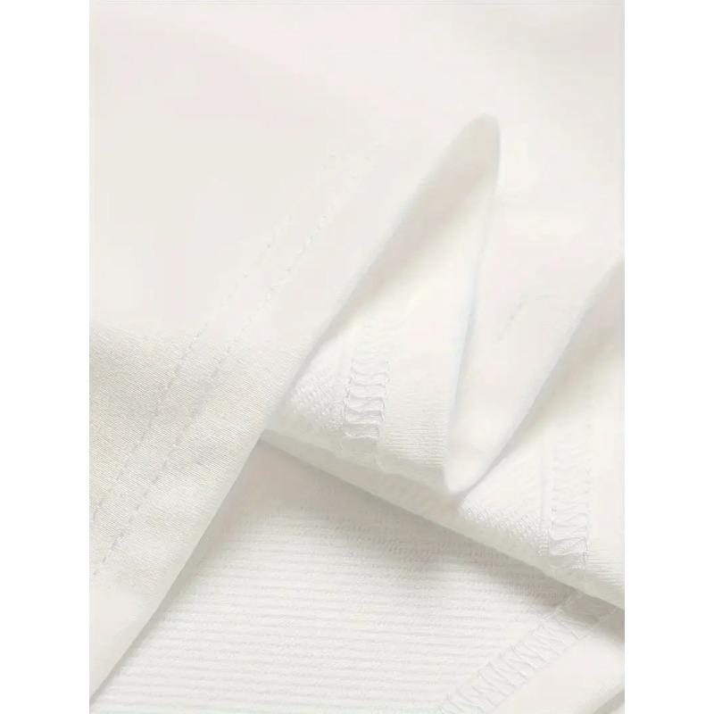 European Sizes New Summer Men'S Casual T-Shirt with Ribbed Round Neck And Short Sleeves