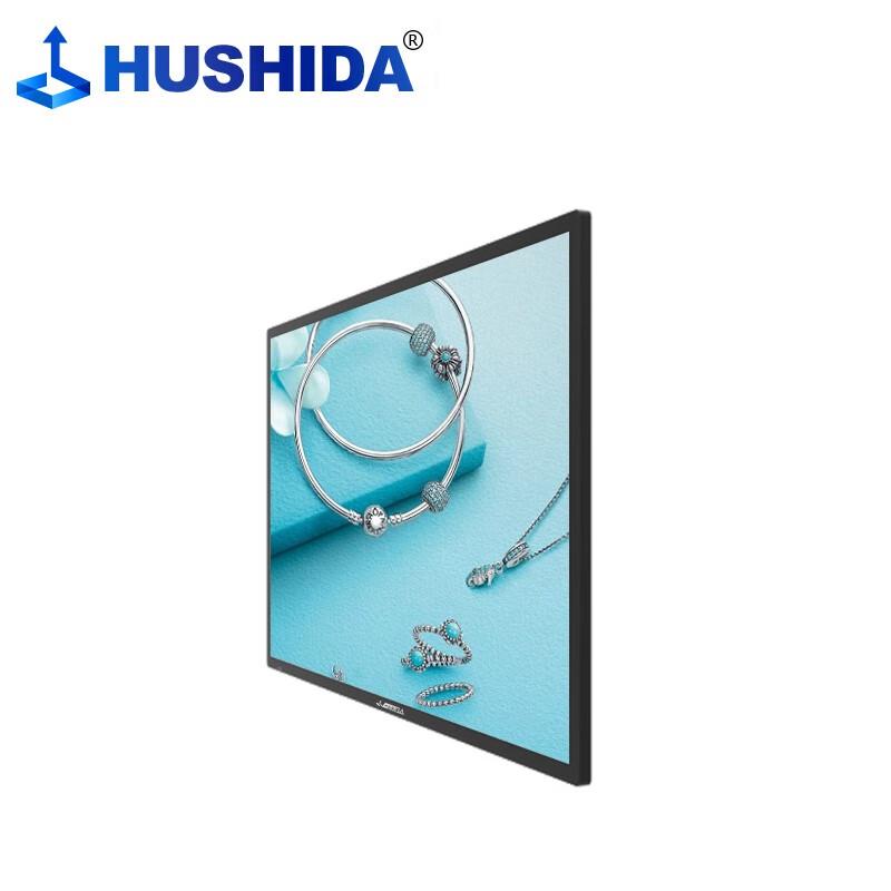 HUSHIDA 43-inch Wall-Mounted Advertising Display CN Plug (adapter Included)