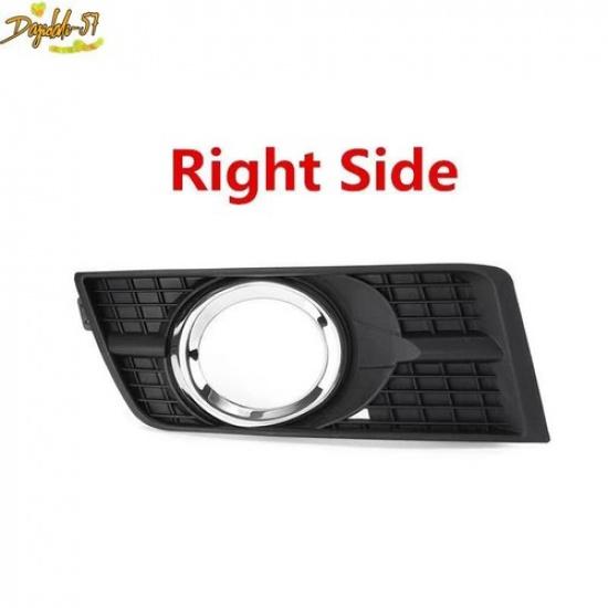 Front Left & Right Fog Light Cover Bezel Trim Silver For Cadillac SRX 2010-2016
