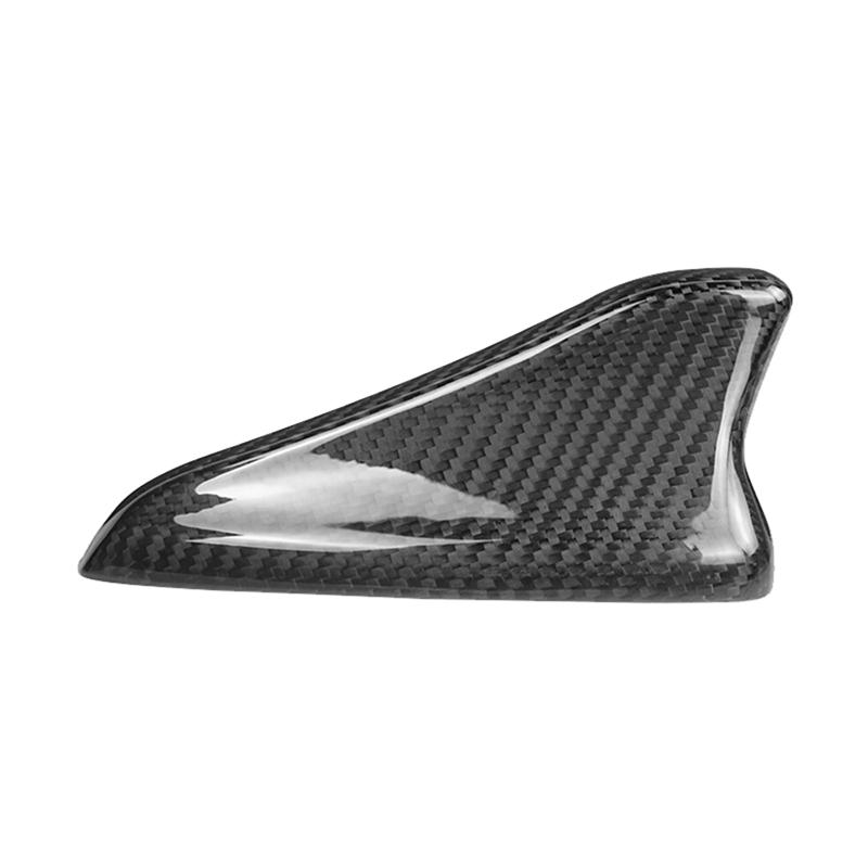A28G-Car Antenna Cap Cover Real Carbon Fiber Shark Fin Exterior Accessories Modified For Kia Stinger 2018-