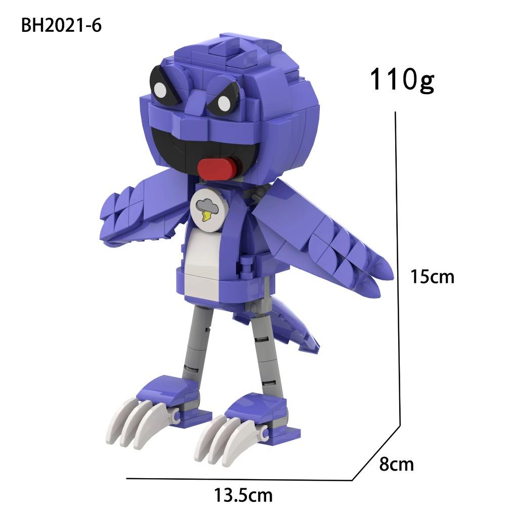Smiling Critters Nightmare Critters 4 Action Figure Dolls Building Blocks Set Horror Game Poppi Construction Toy Kids Birthday