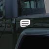 For Jeep Gladiator JT -2025 ABS Chrome Gas Door Cover Fuel Tank Door Trim 1P