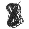 Elastic Rope Stretch Cord 2.1mm 5m Solid Latex High Strength Elastic String for Tennis Training Outdoor Sports Black