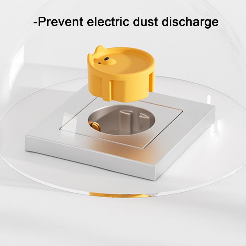Cubierta a Prueba de Bebés para Enchufe Cubiertas de Seguridad para Enchufes Protectores de Enchufe Prevención de Descargas Eléctricas Cubiertas para Enchufes Eléctricos Cubiertas de Silicona para Enchufes