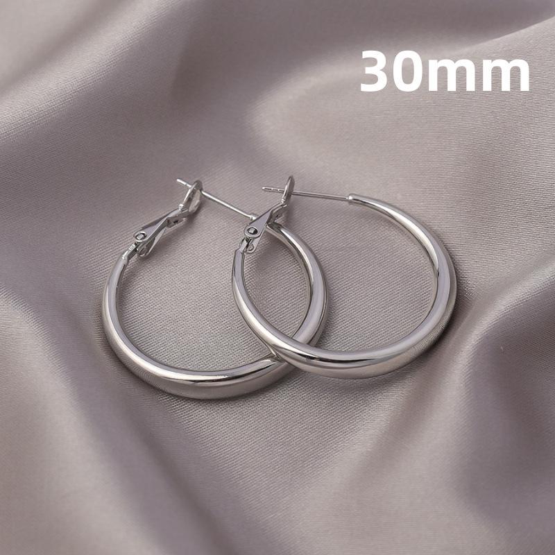 2025 Stylish European & American Exaggerated Large Hoop Earrings - Unique Influencer Design