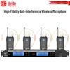HuiDu HD-4RT Wireless 1-to-4 Microphone System (CN Version)