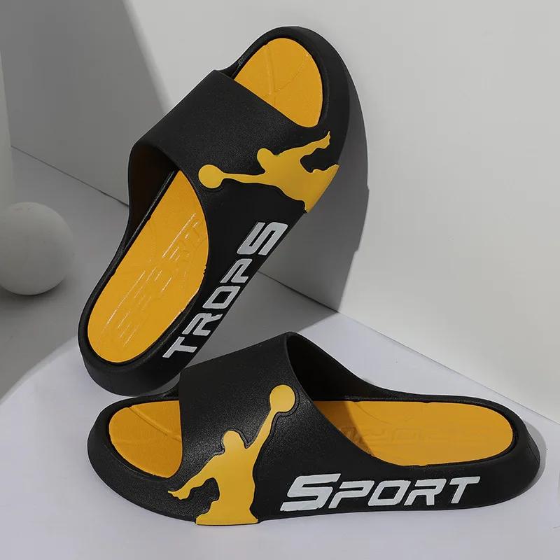 Fashion Men's Slippers Summer Sandals Sneakers Comfortable Shoes Anti-slip Durable Women Slippers Outdoor Beach Flip Flops Couple Shoes