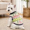 Dog Knitted Sports Vest for, Knit Pet Apparel for Outdoor Activities and Daily Wear