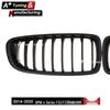 BMW 4er F32/F33 (2014-2020) Einzeiliger mattschwarzer Kühlergrill