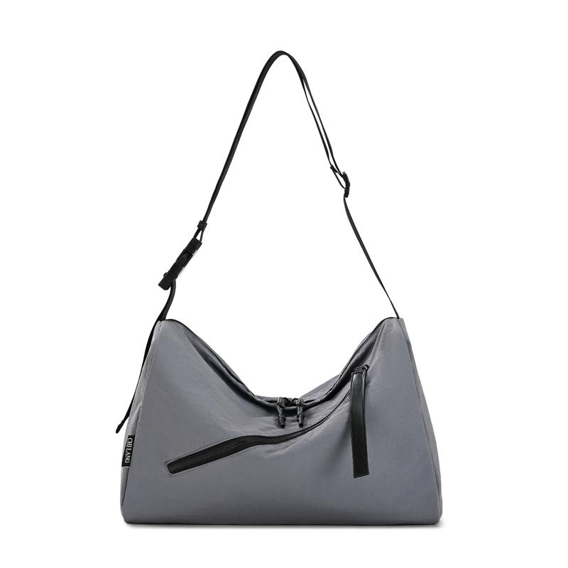 Large Capacity Crossbody Bag Commuter Lightweight Nylon Shoulder Bag