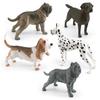 Realistyczny model psa ze zwierzęciem domowym z PVC 5 wariantów z Basset Houndem, Dogiem Niemieckim i Labradorem