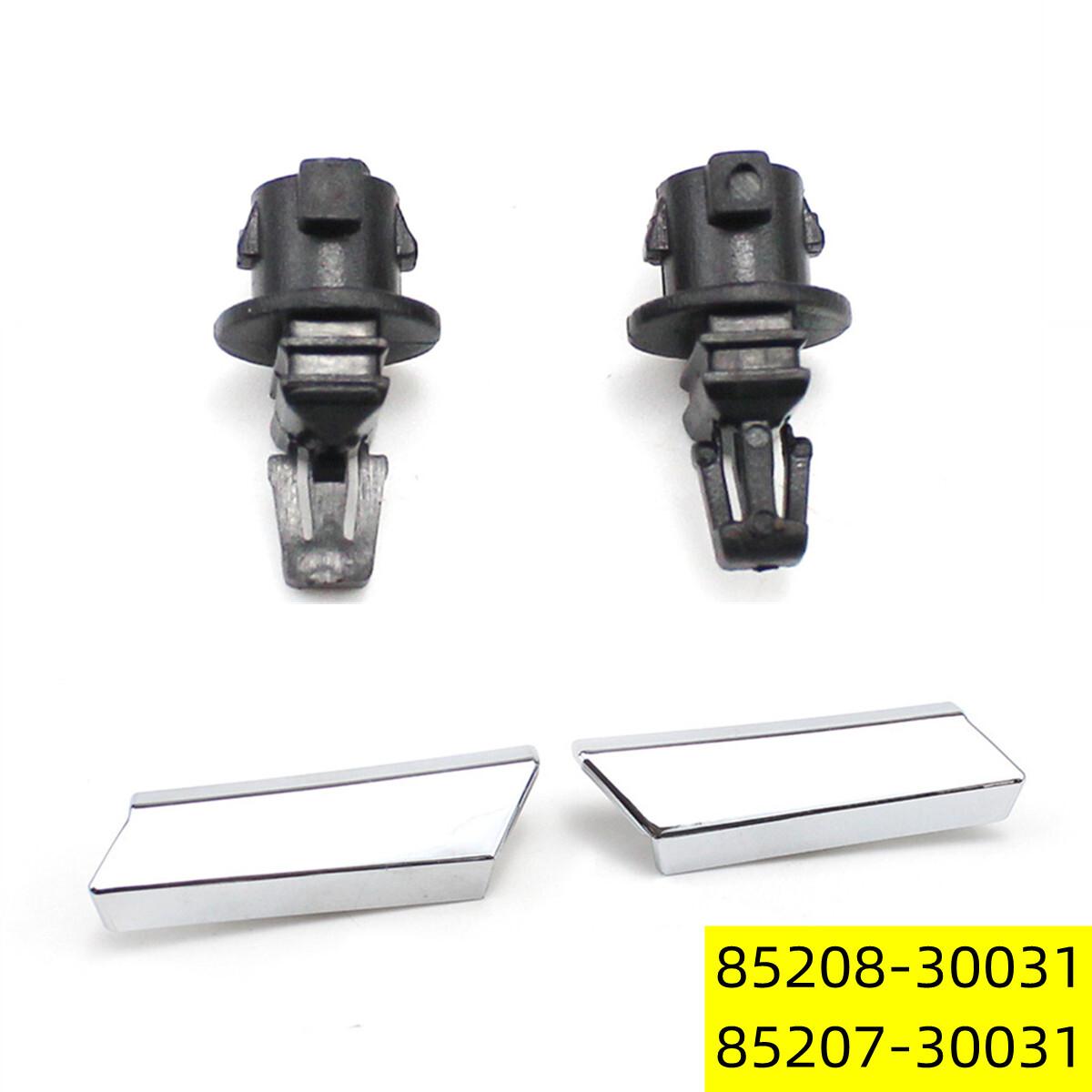 Headlight Washer Nozzle Cover Chrome Right+Left For 2006-2011 LEXUS GS300 GS350