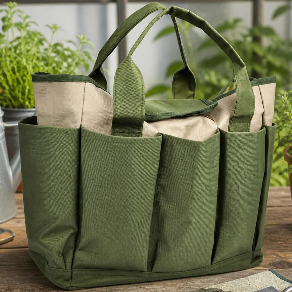 Garden Tool Bag Heavy Duty Storage Waterproof for Yard Work
