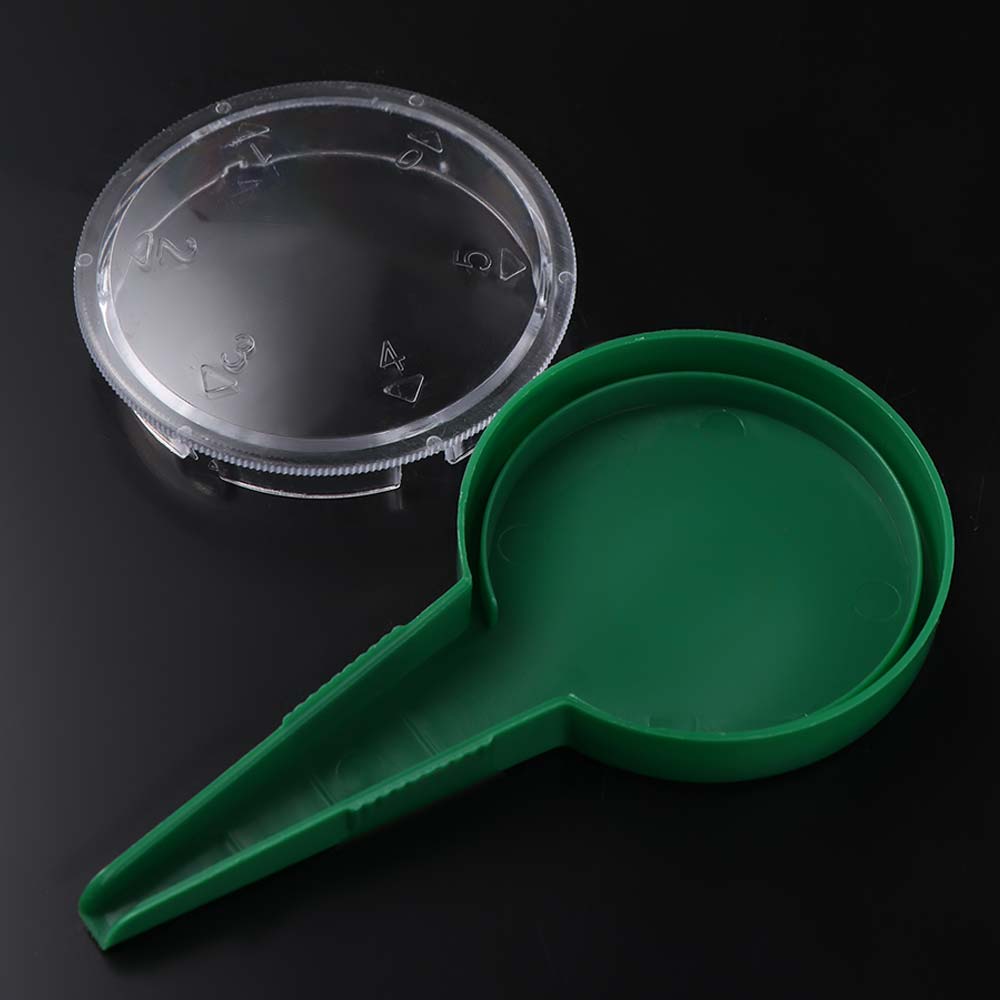 5 Stück 5 Gänge Pflanzensämaschine Einstellbares Loch Sämachine Multifunktionale Samenstreuer Zuhause