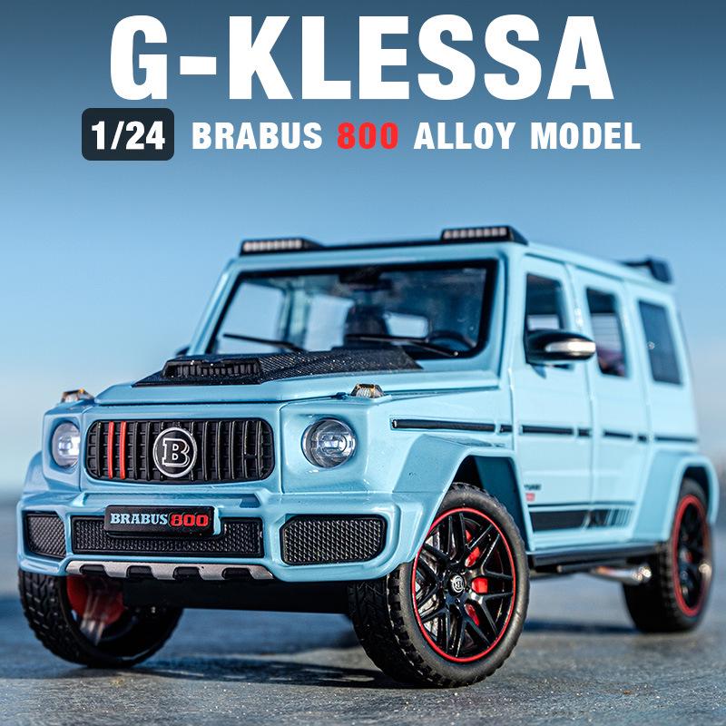 

Mercedes-Benz G-класса Brabus 1:24 Внедорожная игрушечная модель автомобиля из сплава