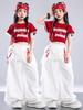 Set Costume Hip Hop Jazz Dance per Ragazze – Alla Moda Outfit da Esibizione Street Dance per Bambini