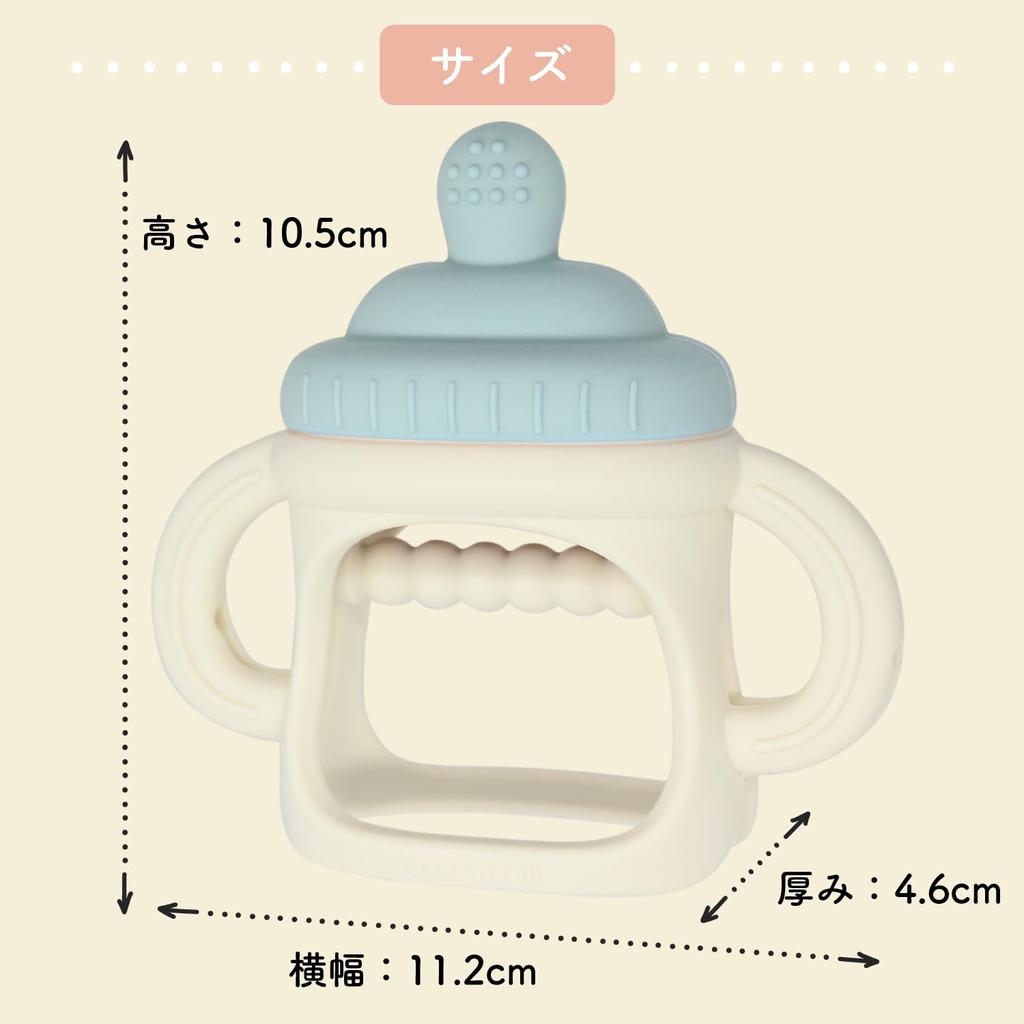 Love My Lil Wrist Teething Toy for Babies 3 Months and Up, Wrist-Worn Toy, Teething Toy for Babies, Chewable, Relieves Itchy Gums, BPA-Free, Baby