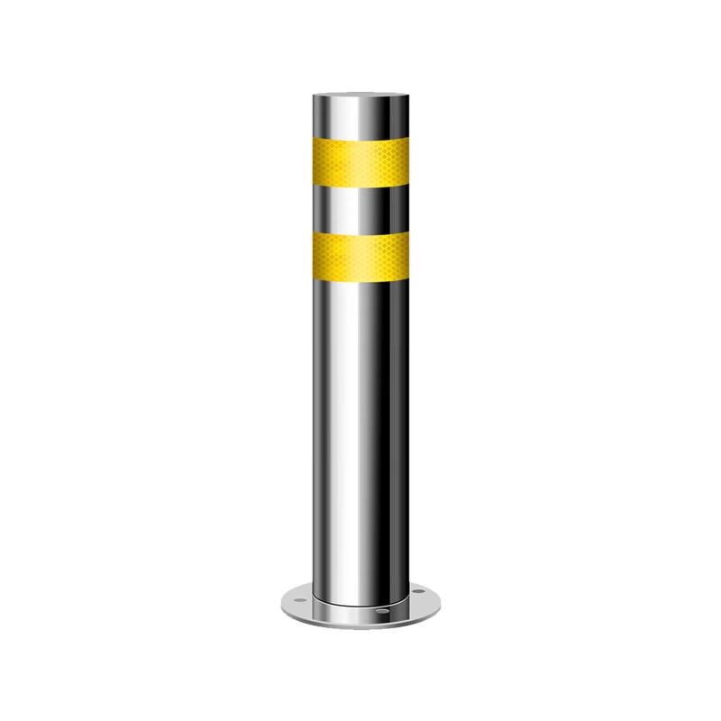Lurong Stainless Steel Flange Fixed Safety Bollard
