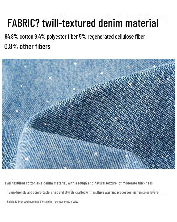 Jinyujie Women's Mid-Waist Loose Straight Wide-Leg Jeans