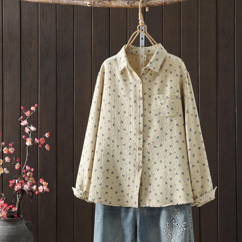 

2025 Korean Cartoon Floral Loose Women s Cardigan One Size
