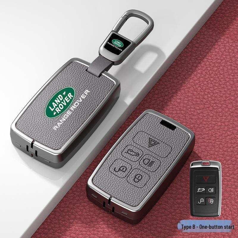 Land Rover Schlüsseltasche: Passend für neuen Range Rover Sport, neuen Defender, Discovery 5 - Schutzhülle für Autoschlüssel für Männer & Frauen