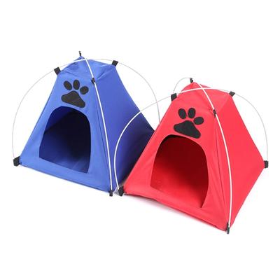 Practical Dog Sleep Tent Resting House Tent with Cushions Washable Dog Camping Tent Cats Relaxing Tent for Hot Weather