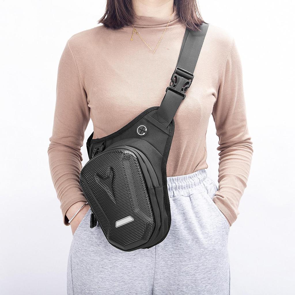 Leg Bag Adjustable Fanny Pack Motorcycle Tank Phone Thigh Bag For Cycling Hiking Travel Outdoor Bike Climbing Shopping Adventure