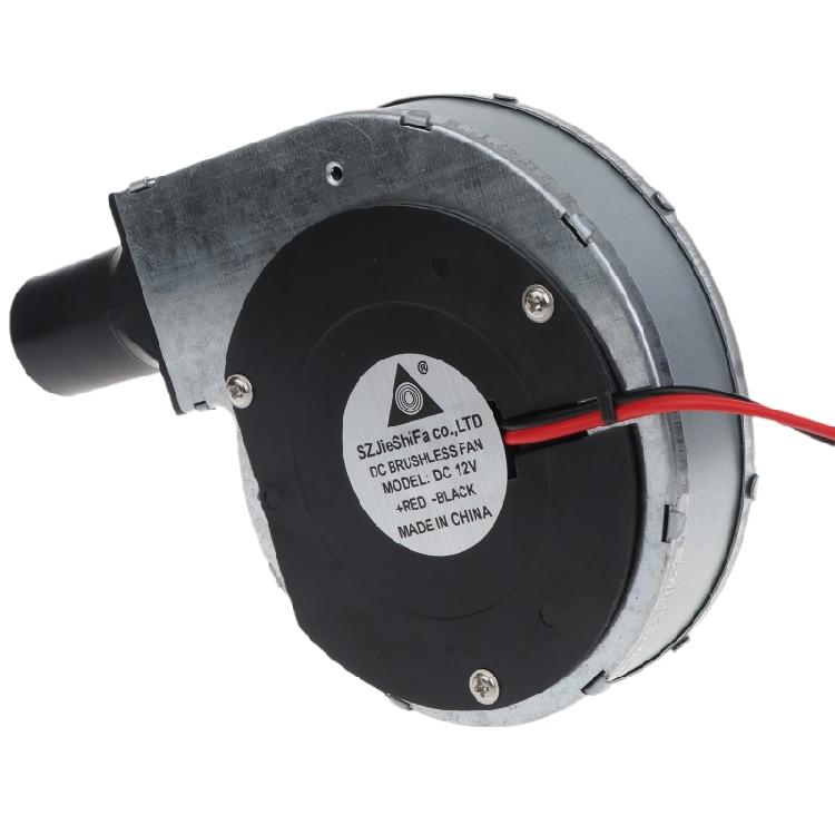 Ventilátor na grilovanie DC 12V s veľkým prietokom vzduchu, ventilátor napájaný zo siete 110V 220V AC