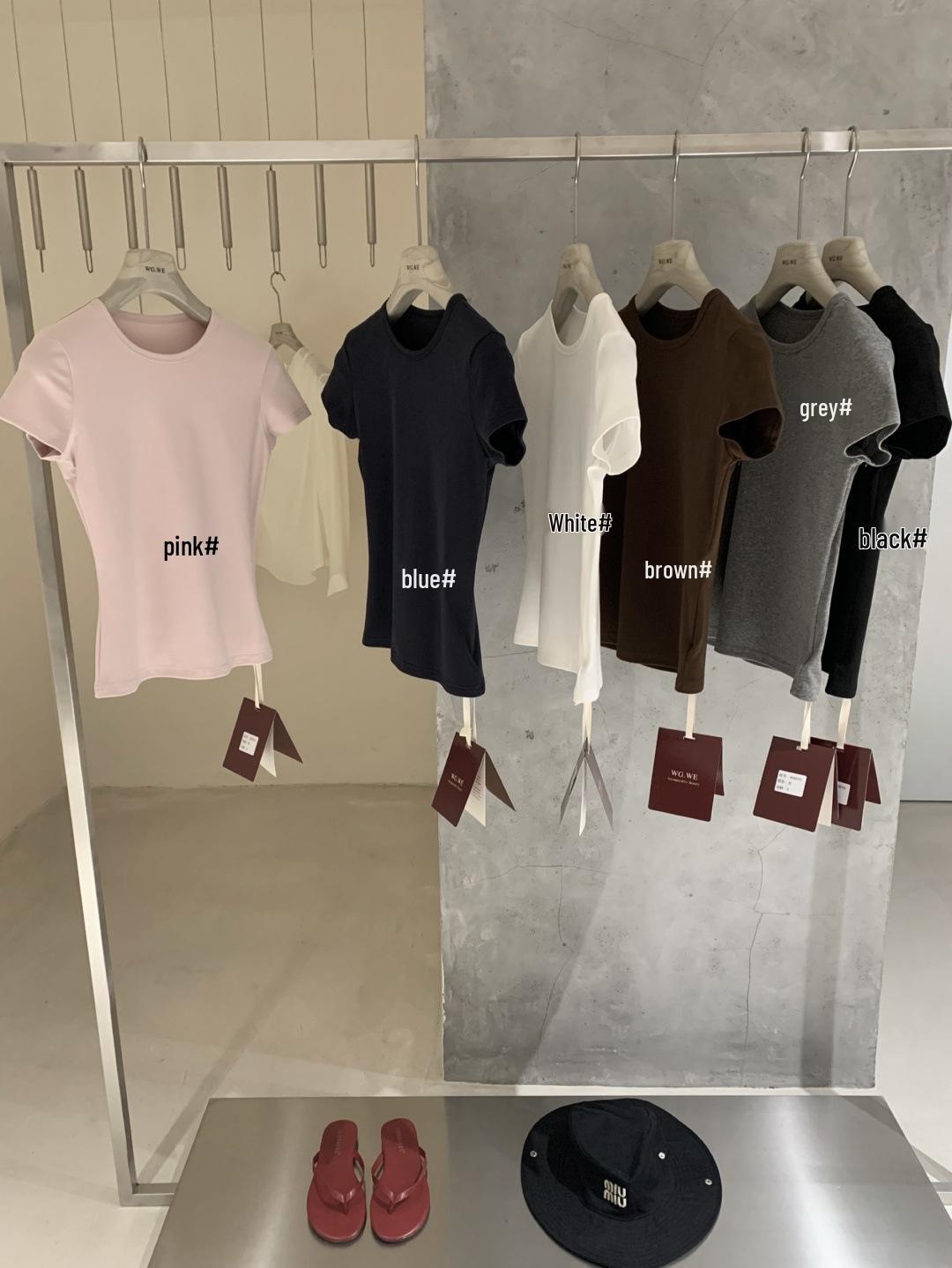 Guangzhou Thirteen Hong Women s Spring/Summer Printed Short Sleeve T-Shirt - Petite Base Layer Top Trendy Small чёрный