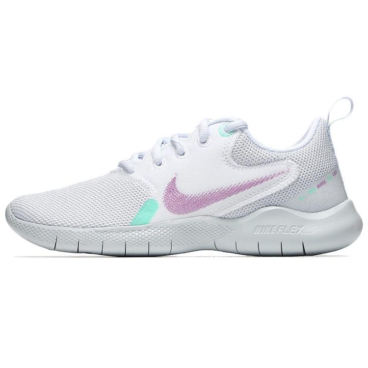 (WMNS) Nike Flex Experience Run 10 White Violet Shock Women s CI9964-101 EU 41