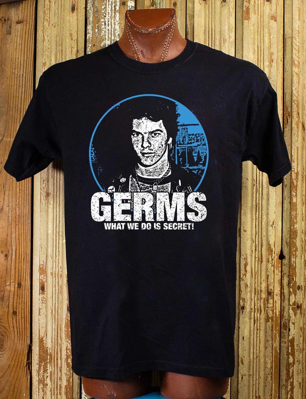 Germs What We Do Is Secret Darby Crash Cotton T -Shirt XL XL