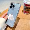 Cute Dog Figurine Phone Case for IPhone 14 15 16 17 13 12 11 Pro Max  Plus 12 13 Mini TPU Protect Cover