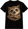 Owl T Shirt Cute Baby Owl Graphic Tee Adorable Bird Lover Casual Animal Top