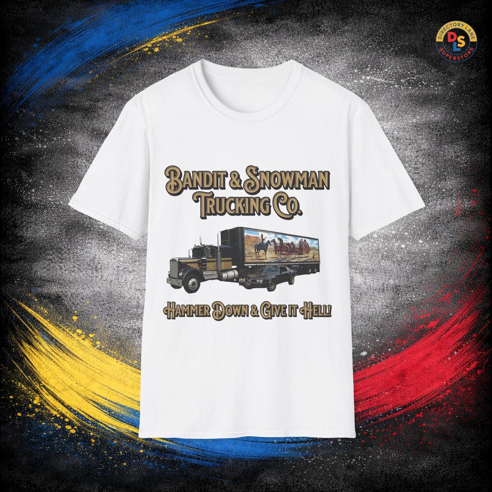 Bandit & Snowman Trucking Co. T-Shirt Smokey & The Bandit Unisex Softstyle Tee M