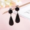 925 Sterling Silver Earrings for Women Original Charm Double Hoop Earrings Pave CZ Fine Engagement Anniversary Jewelry E557