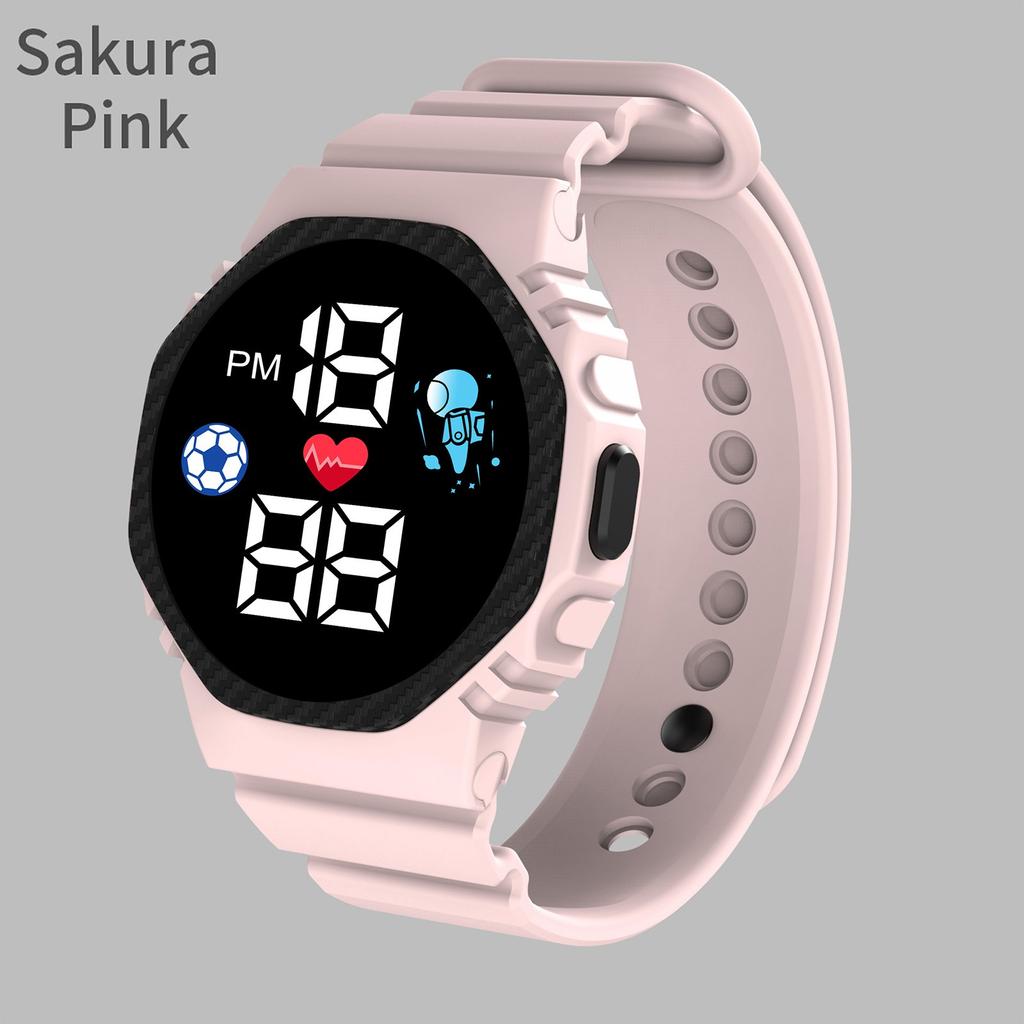 Children's Sports Watch Display Week Suitable For Outdoor Electronic Watch For Students