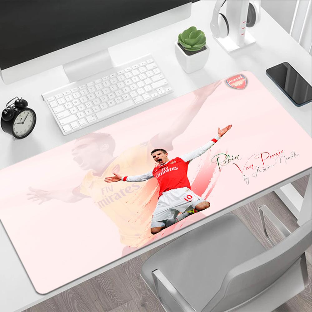 Arsenal's Legacy Wenger Large Mouse Pad Keyboard Mat Desktop Mouse Pad Non-Slip Rubber Bottom Gaming Accessories Ideal Gift for Gamers