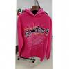 Unisex Oversized Hoodie With 3D Spider Web Print Streetwear Style Fall Casual Sweatshirt