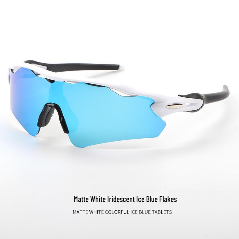 Cross-Border E-commerce TR90 Colorful Cycling Sunglasses for Outdoor Sports, Prescription-Compatible.