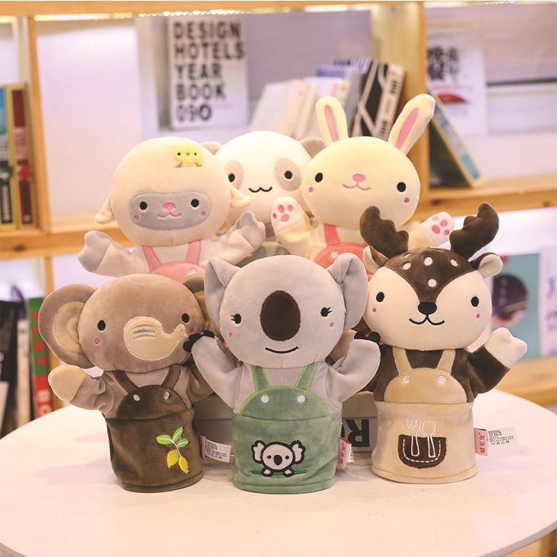 Adorable Animal Plush Hand Puppets For Kids' Storytelling And Playtime