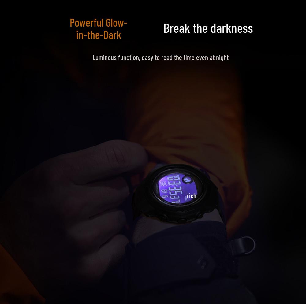 Teen Waterproof Smartwatch: Sports, Running, Pedometer, Health – Multifunctional Wristwatch for High School Students