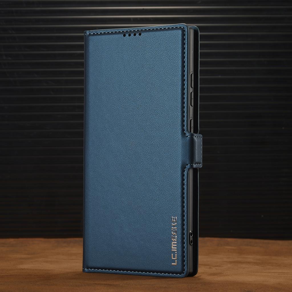 LuxuryLeather Business Phone Case for Samsung Galaxy S26 Ultra S25Ultra S24ultra Flip Cover Card Cases Carcasa