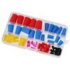 60pcs Multicolour Masking System Kit  Powder Coating, Painting, Anodizing, Plating & Media Blasting