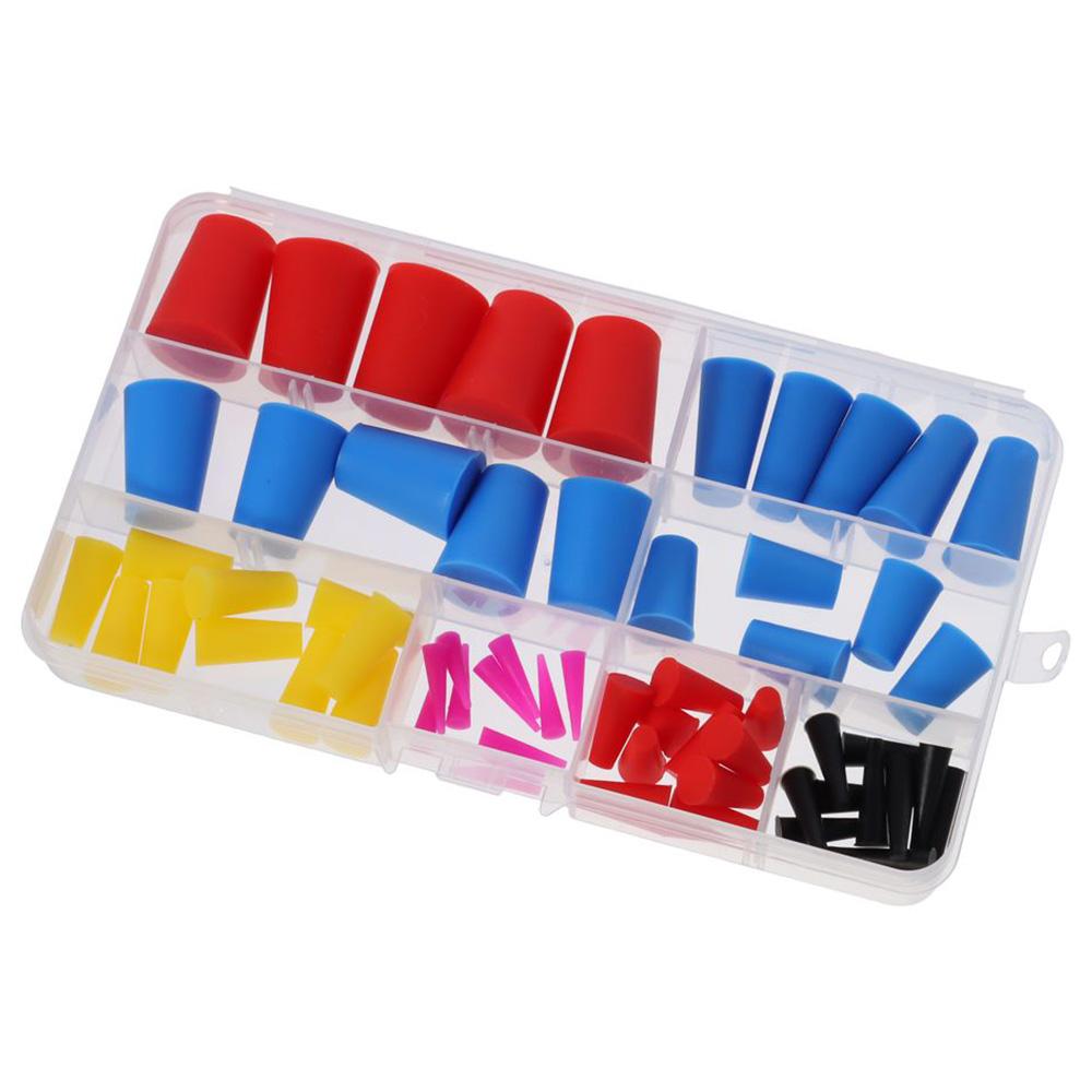 60pcs Multicolour Masking System Kit  Powder Coating, Painting, Anodizing, Plating & Media Blasting