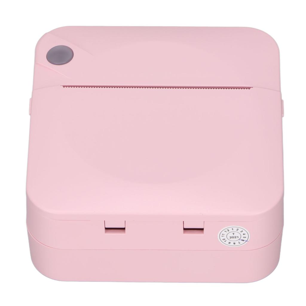 Printer 200DPI Thermal Paper Ergonomic Design Rechargble Battery Safe Stable Portable Printer for