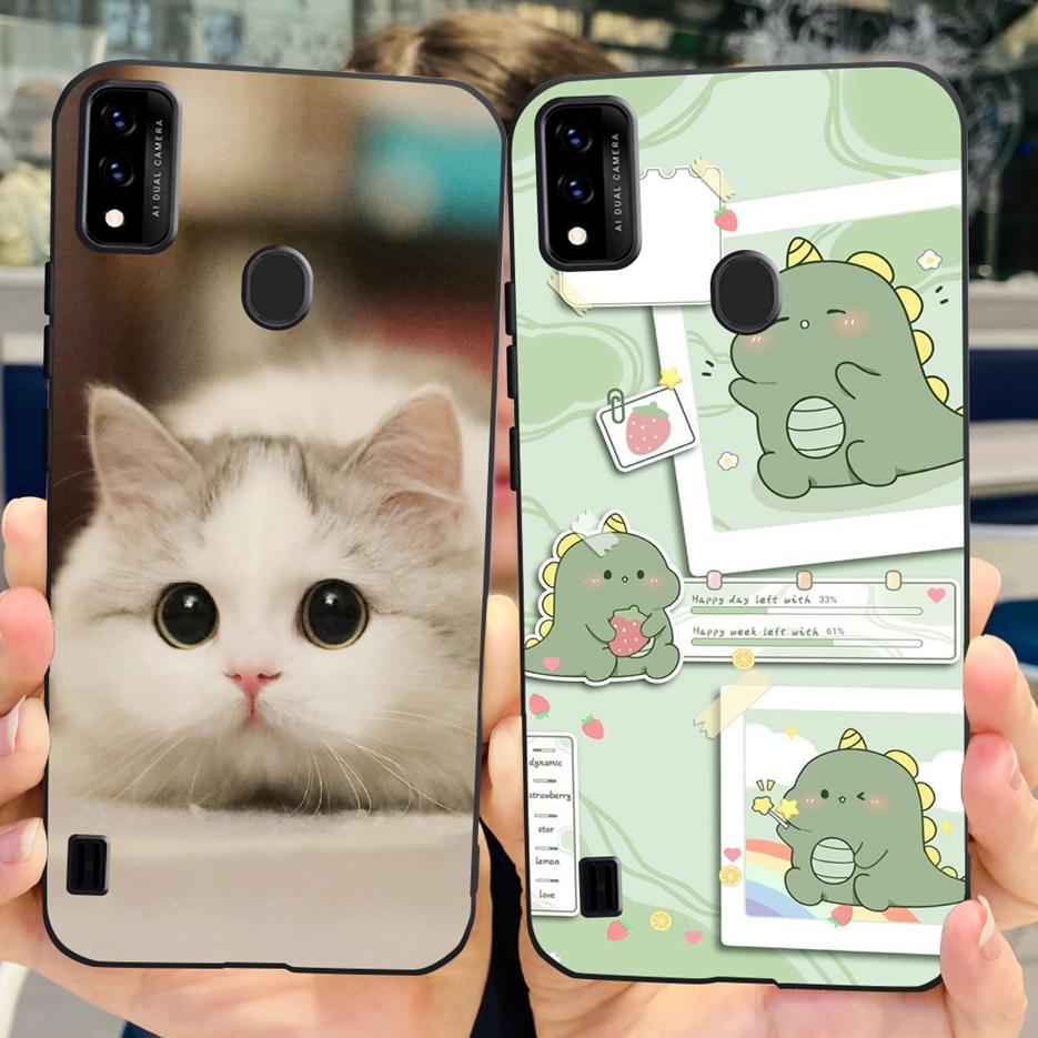 For ZTE Blade A51 A71 Case New Fashion Painted Back Cover Shockproof Phone Case For ZTE Blade A71 A7030 BladeA51 Soft TPU Fundas