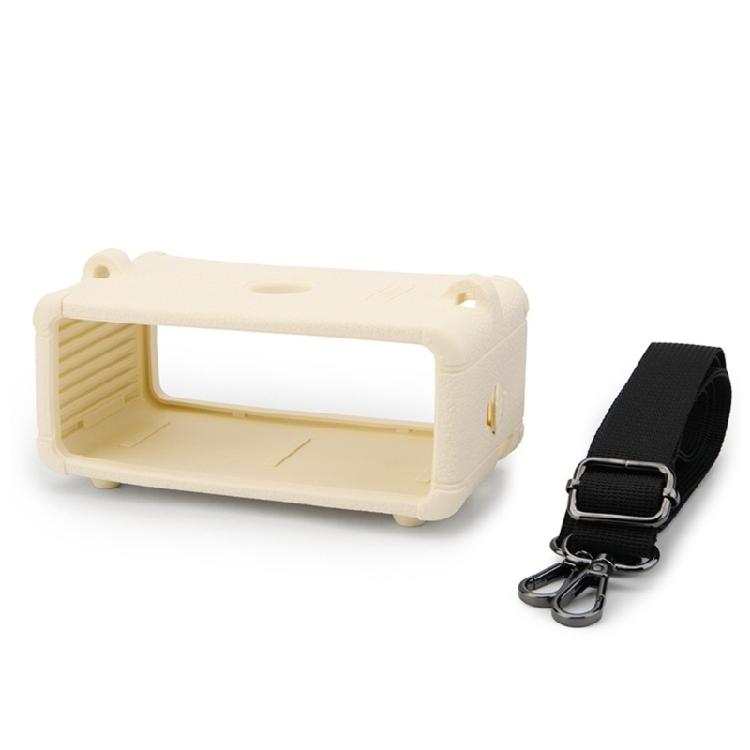 Travel Silicone Speaker Case With AntiSlip Rubber Base Adjustable Carry Strap Shockproof Protections for EmbertonIII